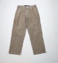 Vtg 90s Levis SilverTab Mens 32x30 Distressed Baggy Wide Leg Corduroy Pants USA - £107.19 GBP