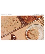Vintage 1950 Chicken A La King Recipe Print Cover 5x8 Crafts Decor - €17,23 EUR