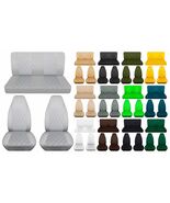 Fits 1968 to 1976 VW Beetle Front and Rear car seat covers with diamond ... - $225.38 CAD