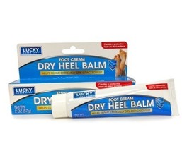 Lucky Super Soft Dry Heel Balm Foot Cream 2oz Soften Extremely Dry Crack... - €6,72 EUR