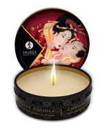Shunga Mini Massage Candle Romance/ Sparkling Strawberry Wine 1 Oz - $10.88 CAD