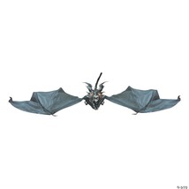 Flying Dragon Prop Hanging Animated 47&quot; Light-Up Eyes Scary Halloween SS78713 - £66.09 GBP
