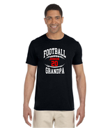 Custom Football Grandpa Unisex T-shirt - $442.80 MXN+