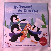 Hallmark 2021 As Sweet As Can Be Playful Penguin Gingerbread Baking Buddies Book - £15.88 GBP