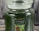 Yankee Candle 14.5 oz Scented Jar Candle - Balsam &amp; Cedar - New! - £19.02 GBP