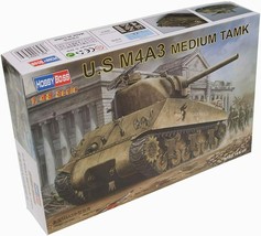 M4A3 Sherman Tank 1:48 Scale Hobby Boss Model Kit - £25.69 GBP