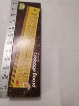 Milton Bradley 1974 ES Lowe Wooden Cribbage Board #1503 Steel Pegs w BX ... - $14.25