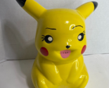 FAB NY Ceramic Pikachu Coin-Piggy Bank, Yellow - Licensed Pokemon Nintendo - £14.91 GBP