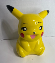 FAB NY Ceramic Pikachu Coin-Piggy Bank, Yellow - Licensed Pokemon Nintendo - £14.82 GBP