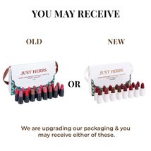 Just Herbs Ayurvedic Creamy Matte Micro Mini Lipstick Kit Lip (Pack of 16) - $11.98