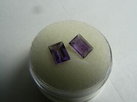 Faceted Natural Loose Amethyst Gemstone #105 - $9.99