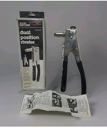 VTG Sears Craftsman Dual Position Riveter 3 Sizes  1/8, 5/32, 3/16&quot; 9747... - $27.54