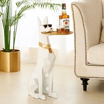 Doberman sculpture doberman bar table dog bar table luxury home decor gi... - $349.00