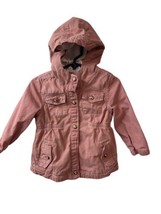 Tahari Baby Hooded Jacket Girls 2T  Pink Damaged Play Condition - $10.04