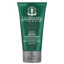 CLUBMAN 2-IN-1 BEARD CONDITIONER &amp; combination facial moisturizer 3OZ - £6.35 GBP