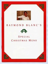 Raymond Blanc&#39;s Special Christmas Menu with Recipes London England - £22.15 GBP