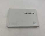 2013 Hyundai Sonata Owners Manual Handbook OEM C04B11012 - £7.73 GBP