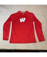 Champion Elite UW Wisconsin Badgers Long Sleeve Shirt Men’s Small - £15.71 GBP