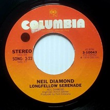 Neil Diamond - Longfellow Serenade / Rosemary&#39;s Wine [7&quot; 45 rpm Single] - £2.76 GBP