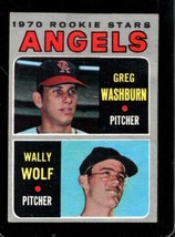 1970 TOPPS #74 GREG WASHBURN/WALLY WOLF GOOD (RC) ANGELS *X70247 - $0.97