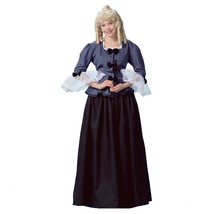 Colonial Woman Adult Halloween Costume Size 4-6 Small - £47.84 GBP