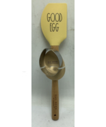 RAE DUNN Easter Spring HTF Yellow Good Egg Bad Spatula And Cookie Cutter... - $264.73 MXN