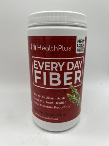 Health Plus Every Day Fiber Natural Psyllium Husk Dietary Supplement 1, ... - $5.99