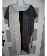 Worthington Womens Multi-Color Cuffed Sleeve Scoopneck Top Size 3X Women&#39;s - $273.42 MXN