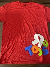 Vintage Toys R Us Red Employee Uniform Shirt Gildan DryBlend Adult Large - $24.75