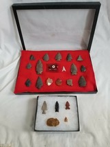 Antique Native American Arrowheads/beads Pointers Artifacts Over 21+pc - $6,476.70 MXN