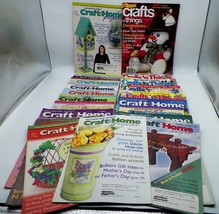 Lot of 20 Craft Magazines 15 Craft &amp; Home 2005-07 and 5 Crafts n&#39; Things 94-2000 - £24.18 GBP