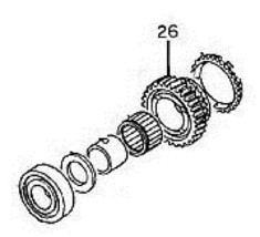 GM Transmission 4th Gear. Part Number: 97071760. GM Vehicles 5-Speed Manual - £159.92 GBP