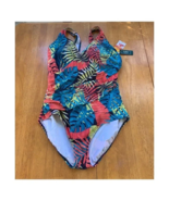 L.L.Bean Shaping One Piece Swimsuit Tummy Control Beach Summer, Size 18 reg - €38,97 EUR