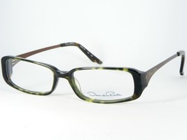 Oscar de la Renta ODLR 392 002 GREEN TORTOISE EYEGLASSES FRAME 52-16-140... - £24.11 GBP