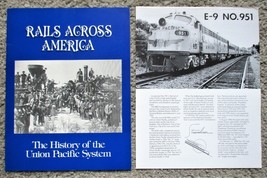 RAILS ACROSS AMERICA: THE HISTORY OF THE UNION PACIFIC RAILROAD (1984) B... - $17.99