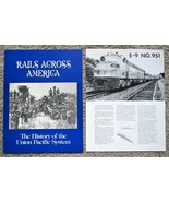 RAILS ACROSS AMERICA: THE HISTORY OF THE UNION PACIFIC RAILROAD (1984) B... - $340.52 MXN