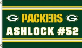 Green Bay Packers Club Logo Flag 3X5 Ft Polyester Banner USA 90x150cm - $375.42 MXN
