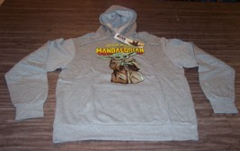 STAR WARS The Mandalorian BABY YODA HOODIE HOODED Sweatshirt SMALL NEW w... - $49.50