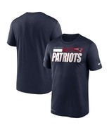 New England Patriots Mens Nike Legend Sideline DRI-FIT T-Shirt - XXL &amp; X... - €21,45 EUR