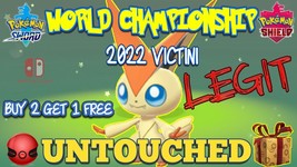 ✨World Championship Victini | Victini Event 2022 | Pokemon SWORD/SHIELD✨✅ - £2.29 GBP