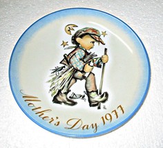 Moonlight Return  Mother&#39;s Day 1977 Hummel Plate Schmid West Germany - £7.82 GBP