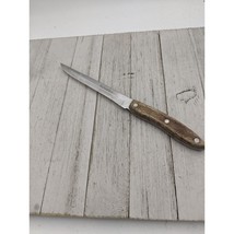 Vintage Interpur Utility Knife 9&quot; Blade Wood 10&quot; Total Stainless Steel - £7.82 GBP