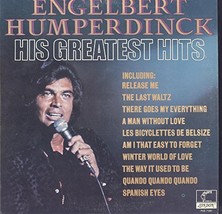 His Greatest Hits Engelbert Humperdinck - £30.86 GBP