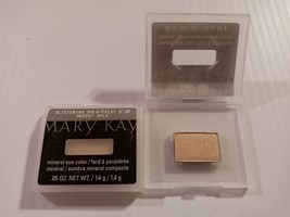 NEW 2-pk Mary Kay Make-up Mineral Eye Color *Glistening Gold* Beautiful Shimmer - $12.10