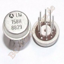 Military spec. lm158h low power dual operational amplifiers to-5 pin - $11.43