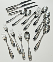 16 Pcs Retroneu SYMPHONY Maestro Stainless Flatware 18/10 Forks Spoons K... - £76.55 GBP