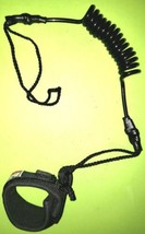 NEW Boogie Body Board Coiled Wrist Leash Strap w Plug - $15.95