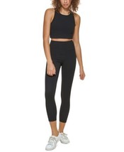 Calvin Klein Womens Embrace Medium-Impact Sports Bra,Size X-Large,Black - $40.50