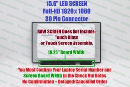 15.6&quot; Led FHD Tn Display Screen Panel Matte Ag Boe Nt156fhm-n43 V8.0 - £44.75 GBP