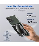 Power Bank Mini Magnetic Wireless Charging Mobile Power, 5000mAh Portable - $369.90 MXN